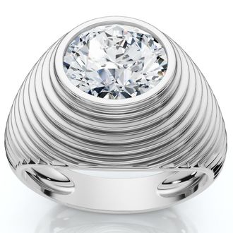 Pompeii3 Certified 2Ct Kara Diamond Engagement Anniversary Ring 14k Gold Lab Grown