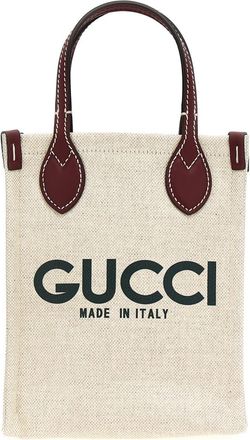 Gucci Beige Logo Handbag