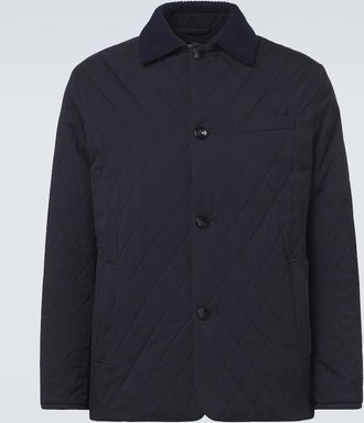 Agnona Chaqueta acolchada con lana