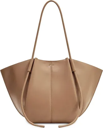 JW PEI Nala Faux Leather Wide Tote in Clay Brown at Nordstrom
