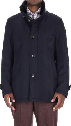 Herno Loro Piana Storm System Wool Coat