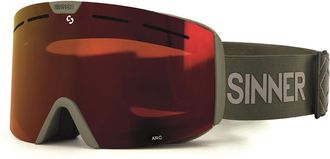 Sinner Arc SIGO-206-75-58 Mens Sunglasses Green Size Standard