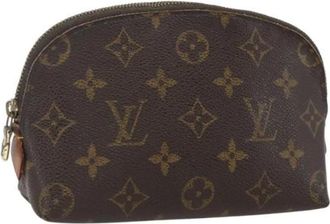 Louis Vuitton Pre-owned Clutches, female, Brown, Size: ONE SIZE Pre-owned Vintage Clutch