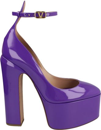 Valentino Tan-Go Platform Pumps