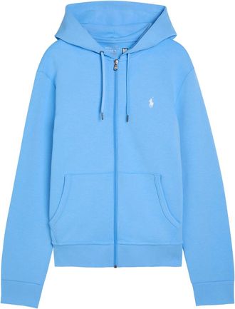 Polo Ralph Lauren Hooded Cotton-blend Sweatshirt - Light Blue - Xxl