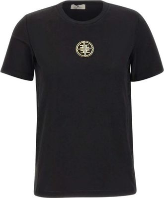 Elisabetta Franchi T-Shirts - Dames - T-shirts - Zwart - S - Tops