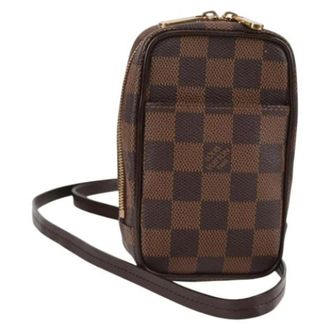 Louis Vuitton Pre-owned Canvas pouches - Dames - Pre-owned - Bruin - Maat: ONE Size Leer