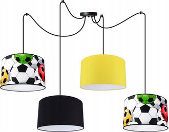 OEM L&aacute;mpara Colgante Pantalla Ara&ntilde;a Infantil Led Bolas Mix