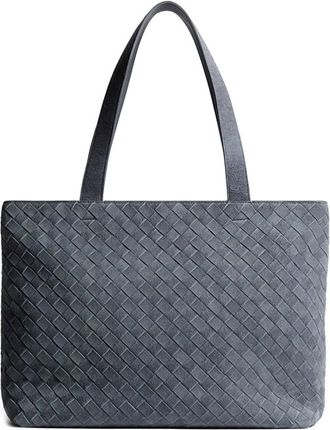 Bottega Veneta Small Intrecciato Zipped Tote