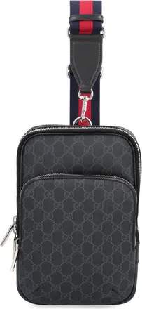 Gucci Black GG Small Crossbody Bag