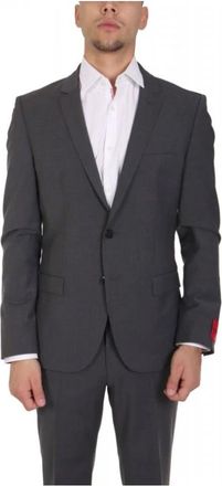 HUGO BOSS Arti M204X Blazer - Heren - Blazers - Zwart - XL - Wol - Jassen