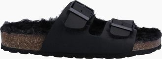 Hush Puppies Womens Hush Puppies JESSIE Ladies Slippers Black - Size: 7