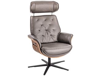 Schubiger M&ouml;bel Relaxer Curacao Nussbaum Basic