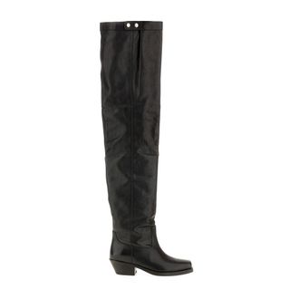Isabel Marant Isabel Marant, Cowboy Boots, female, Black, Size: 7 US Amati Over-the-Knee Boots