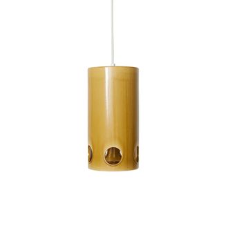 HKliving Ceramic Pendelleuchte, mustard