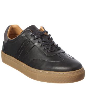 Bruno Magli Ryan T Toe Leather Sneaker