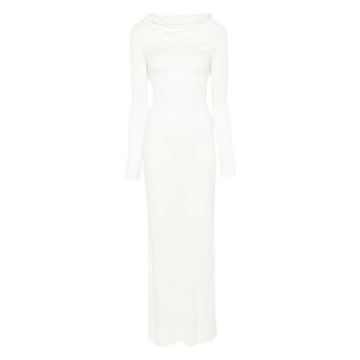 Aya Muse Kleedjes, Dames, Wit, XS, Zenith Jurk
