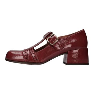 Chie Mihara Dames, Schoenen, Rood, Maat: 39 1/2 EU Leer