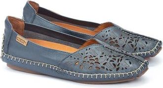 Pikolinos Jerez Perforated Flat in Blue at Nordstrom, Size 10-10.5Us