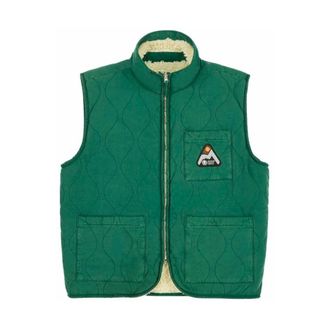 Jonsen Island Vests, male, Green, Size: L Gilet Matelassé Réversible