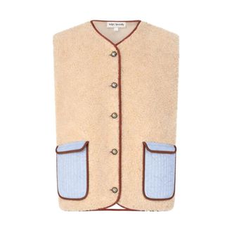 Lollys Laundry Jassen, Dames, Beige, 2Xl, Gilets