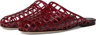 Vince Barcelona Jelly Mule/Clog Shoes Womens Shoes Poppy Red : 10 M, Synthetic