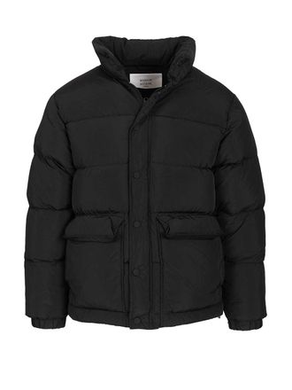 Maison Kitsuné Lightweight Quilted Down Jacket Giacche Nero-Uomo