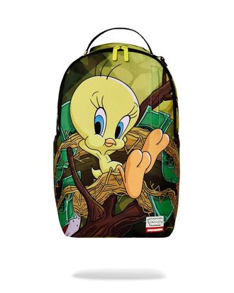 Sprayground Looney Tunes Tweety Money Nest Shark DLXR Unisex L Backpack GBS148