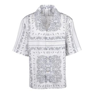 Eleventy Short Sleeve Shirt - Heren - Korte mouwen Overhemden - Veelkleurig - L - Katoen - Overhemden