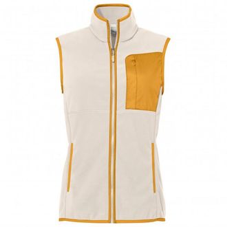 Vaude Rosemoor Fleece Vest Fleecegilet f&uuml;r Damen | beige