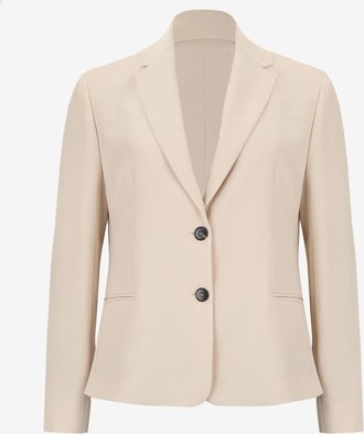 Antonelli Kurzer einreihiger Jersey-Blazer Gardone