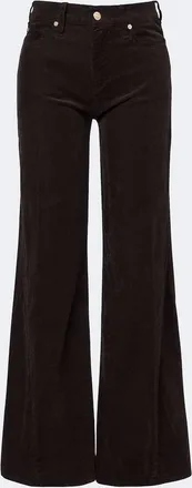 7 For All Mankind Lotta cotton-blend corduroy flared pants