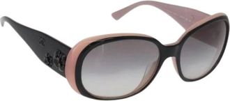 Chanel Pre-owned Accessories, female, Pink, Size: ONE SIZE Pre-owned Vintage Sunglasses