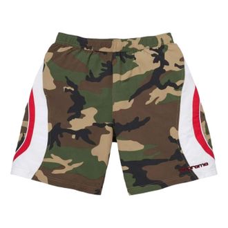 SUPREME SS26 Paneled Water Short Woodland Camo SUP-SS26-289-CMO