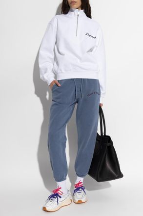 Dsquared2 Sweatshirt With Logo, Womens, White