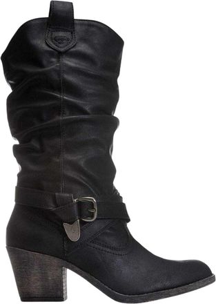 Rocket Dog Dames Sidestep Lewis Enkelboots (Zwart)