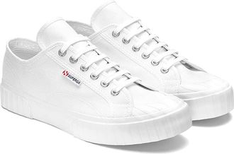 Superga 2630 Stripe Shoes White : EU 36 (US Mens 4.5 - Womens 6) Medium, Textile
