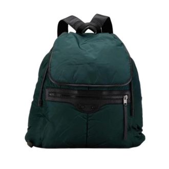 Balenciaga Pre-owned Backpacks, female, Green, Size: ONE SIZE Pre-owned Motocross Classic Traveler Backpack