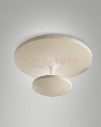 Fabas Luce Fabas - Conrad Plafoniera Sabbia 3000k - 36w - 4200 Lm Dimmerabile A Step D.50cm