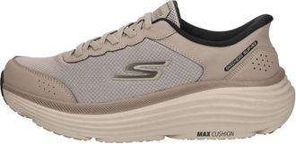 Skechers Max Cushionin Sneakers Laag - Heren - Sneakers - Beige - 48 1/2 EU - Schoenen