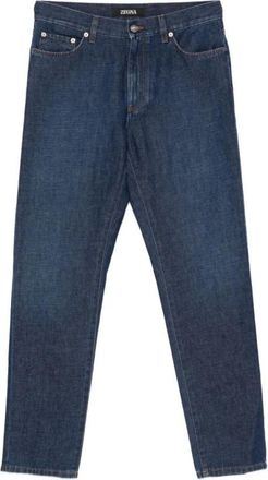 Ermenegildo Zegna City Jeans - Heren - Regular Fit Jeans - Blauw - W36 - Denim - Jeans