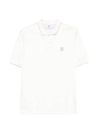 Brunello Cucinelli Brunello Cucinelli Polo De Algod&oacute;n Con Logotipo