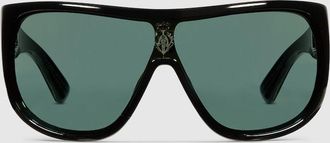 Gucci Mask Frame Sunglasses, Black