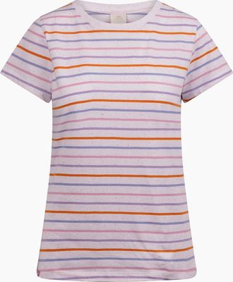 Trespass Womens Trespass Womens/Ladies Michaela Striped T-Shirt - White Multicoloured - Size: 10/8
