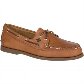 Sperry Top-Sider Mens Authentic Original Boat Shoes In Tan