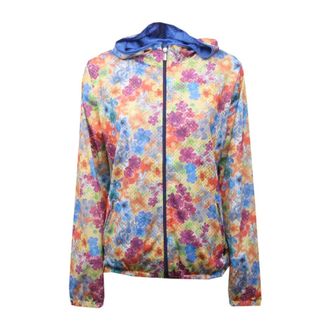 Imperial Floral Perforated Multicolor Jacket