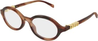 Gucci Glasses, unisex, Brown, Size: 51 MM Gg2153O Optical Frame