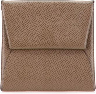 Hermès Portamonete Bastia in pelle Epsom 2022 - Marrone