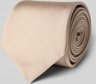 HUGO BOSS Krawatte aus Seiden-Mix in Beige, Gr&ouml;&szlig;e 1