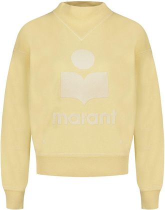 Isabel Marant Womens Sweatshirt Yellow Cotton Sweatshirts